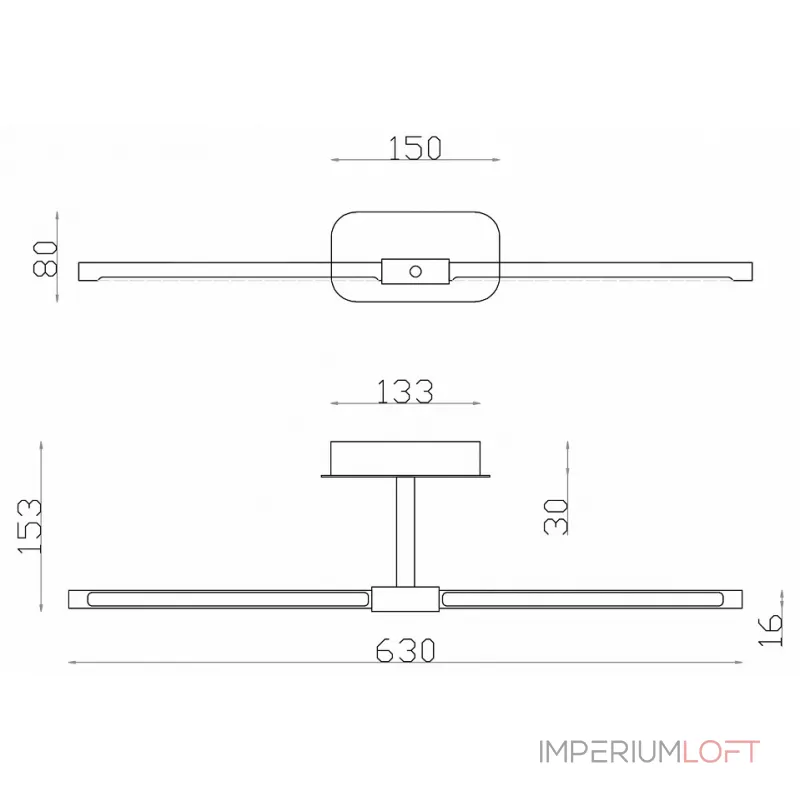 Подсветка для зеркала Favourite Insight 4016-2W от ImperiumLoft