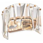 Бра Maytoni Puntes MOD043WL-01G Цвет арматуры золото Цвет плафонов прозрачный от ImperiumLoft