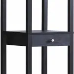 Торшер с полкой LGO Woodruff LSP-0333 Цвет арматуры черный Цвет плафонов кремовый от ImperiumLoft