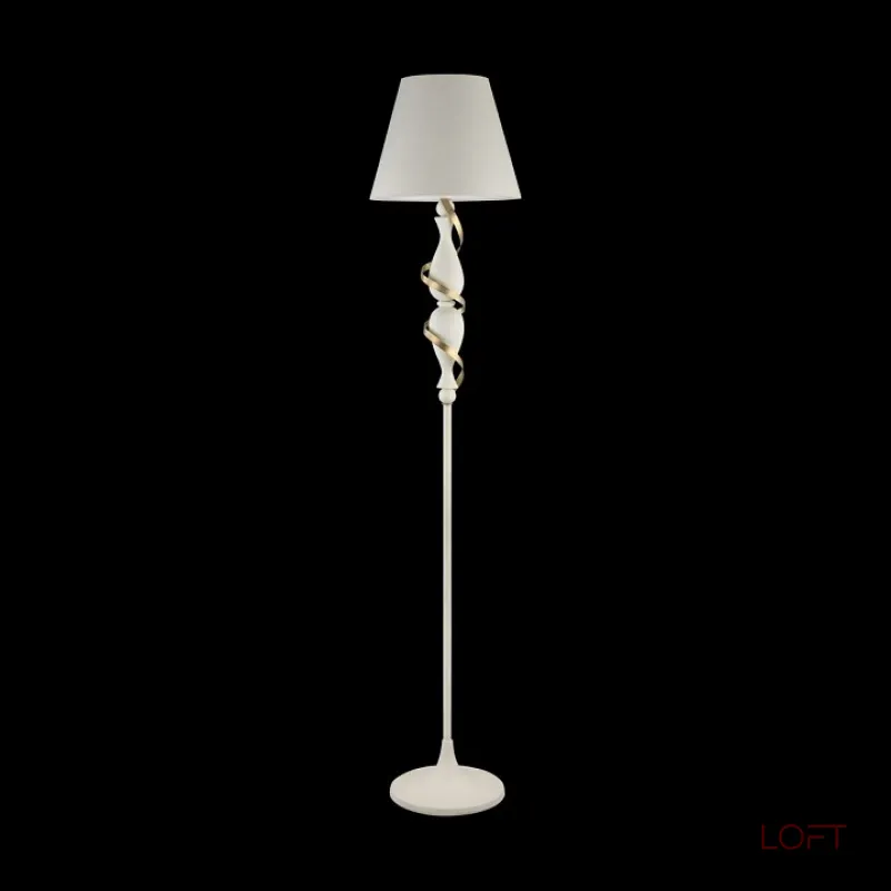 Торшер Maytoni Intreccio ARM010-01-W Цвет арматуры золото Цвет плафонов белый от ImperiumLoft Торшер Maytoni Intreccio ARM010-01-W Цвет арматуры золото Цвет плафонов белый от ImperiumLoft