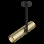 Спот Maytoni Elti C020CL-01GB Цвет арматуры черный Цвет плафонов золото от ImperiumLoft