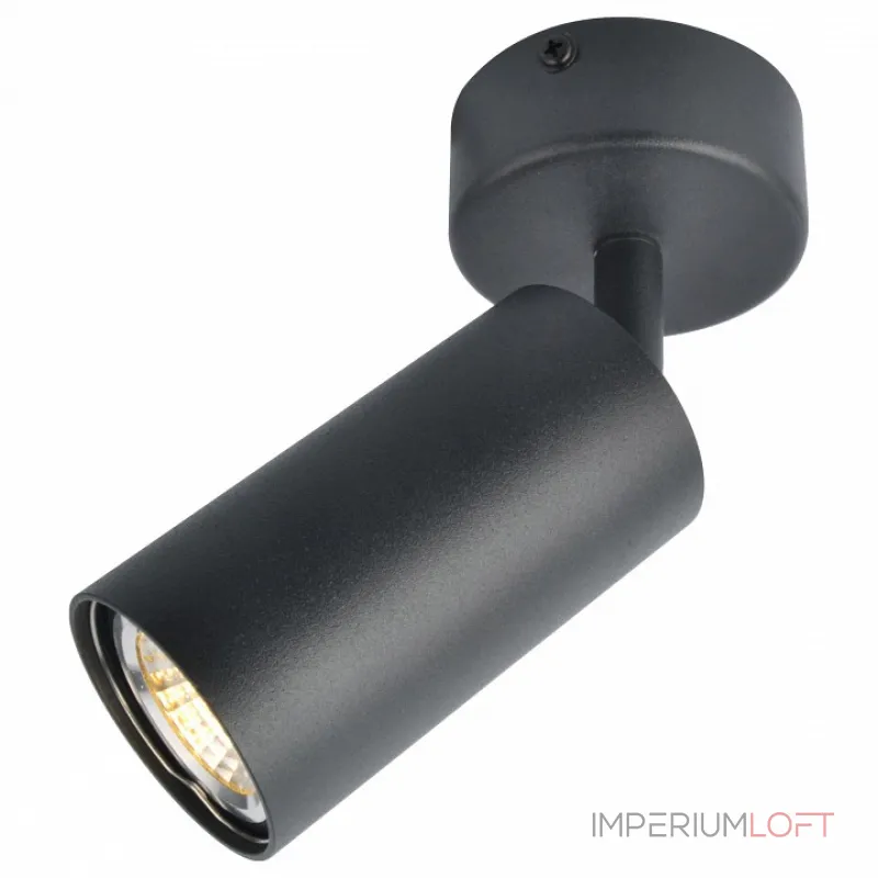 Спот Arte Lamp 3216 A3216PL-1BK Цвет арматуры черный Цвет плафонов черный от ImperiumLoft Спот Arte Lamp 3216 A3216PL-1BK Цвет арматуры черный Цвет плафонов черный от ImperiumLoft