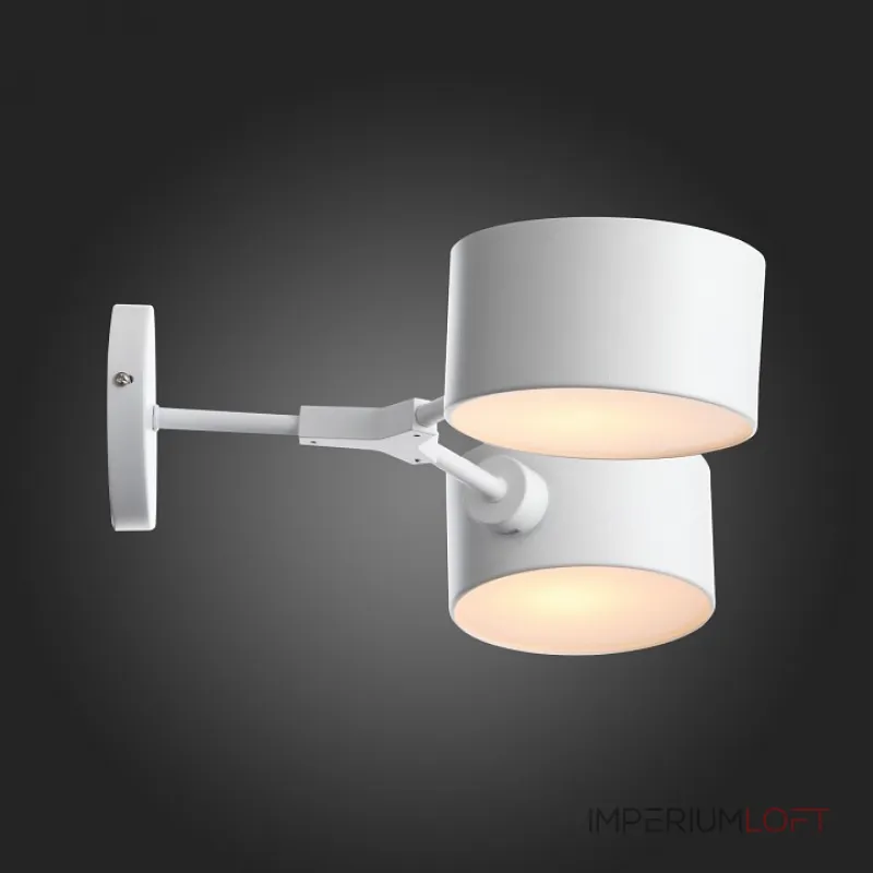 Бра EVOLUCE Gimento SLE183501-02 Цвет арматуры белый Цвет плафонов белый от ImperiumLoft