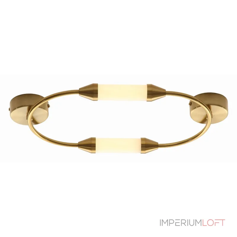 Накладной светильник ST-Luce Olbia SL6004.301.02 Цвет арматуры желтый Цвет плафонов белый от ImperiumLoft Накладной светильник ST-Luce Olbia SL6004.301.02 Цвет арматуры желтый Цвет плафонов белый от ImperiumLoft