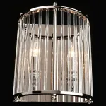 Накладной светильник Aployt Joanna APL.726.01.02 Цвет арматуры никель Цвет плафонов прозрачный от ImperiumLoft