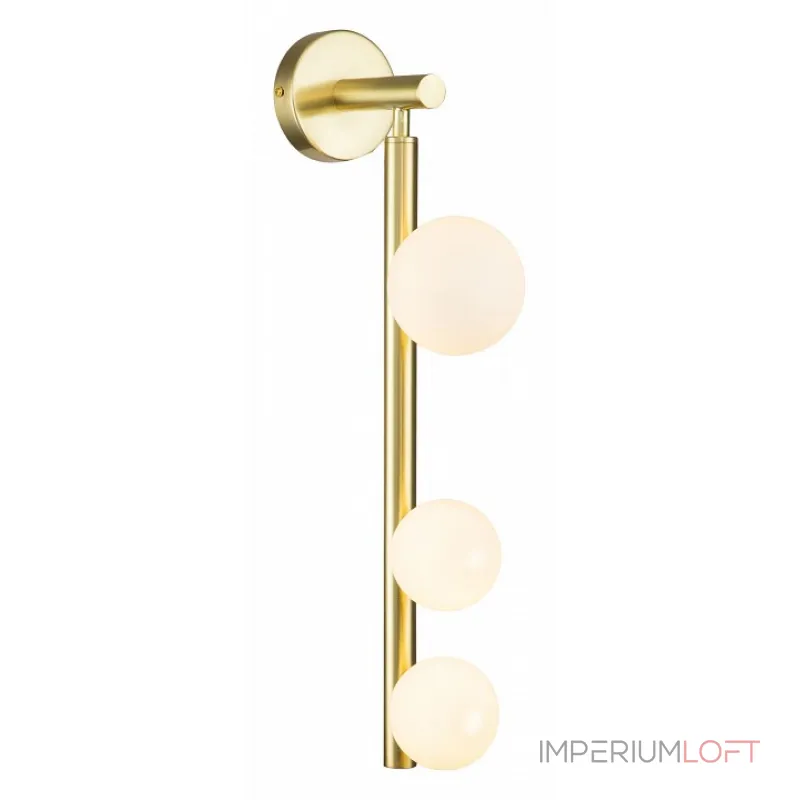 Бра Indigo Flusso 11025/3W Gold от ImperiumLoft Бра Indigo Flusso 11025/3W Gold от ImperiumLoft
