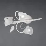 Бра Vitaluce V1085 V1085-0/3PL Цвет арматуры золото Цвет плафонов белый от ImperiumLoft