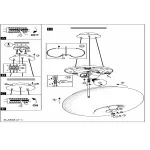 Подвесной светильник Eglo ПРОМО Optica 86813 