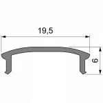 Профиль накладной  Deko-Light F-01-15 983533 от ImperiumLoft