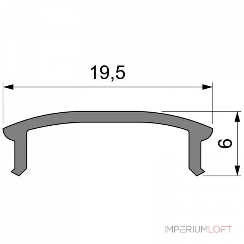 Профиль накладной Deko-Light F-01-15 983533 от ImperiumLoft Профиль накладной Deko-Light F-01-15 983533 от ImperiumLoft