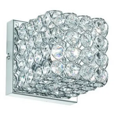 Накладной светильник Ideal Lux Admiral ADMIRAL AP1 Цвет арматуры хром Цвет плафонов прозрачный Накладной светильник Ideal Lux Admiral ADMIRAL AP1 Цвет арматуры хром Цвет плафонов прозрачный