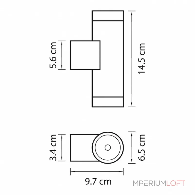 Светильник на штанге Lightstar Paro 351607 от ImperiumLoft