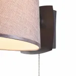 Бра Maytoni Bergamo MOD613WL-01B Цвет арматуры хром Цвет плафонов серый от ImperiumLoft