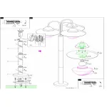 Фонарный столб Eglo Sidney 83971 Цвет арматуры хром от ImperiumLoft