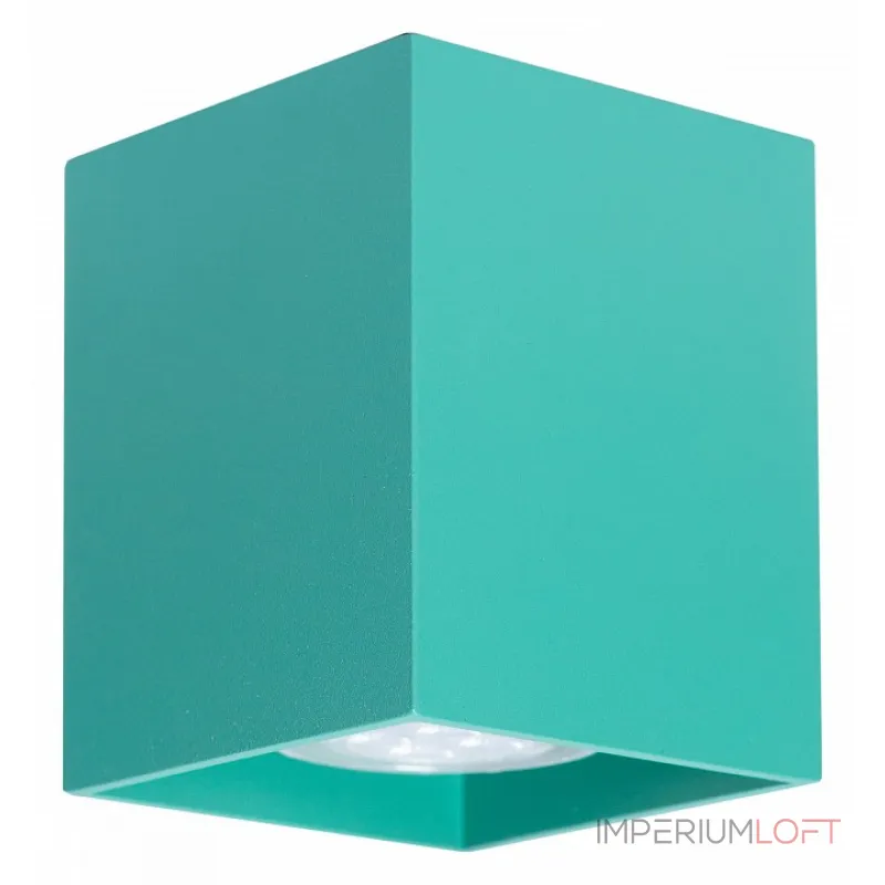 Накладной светильник TopDecor Tubo 8 SQ Tubo8 SQ P1 24 Цвет арматуры зеленый от ImperiumLoft Накладной светильник TopDecor Tubo 8 SQ Tubo8 SQ P1 24 Цвет арматуры зеленый от ImperiumLoft