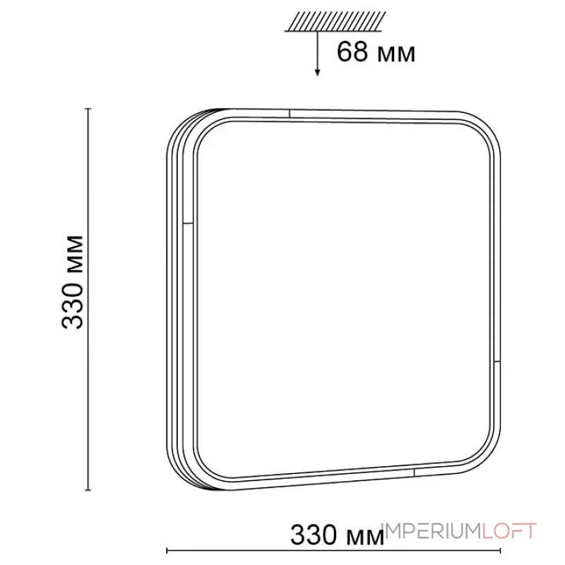 Накладной светильник Sonex Orso 3059/CL Цвет плафонов белый от ImperiumLoft Накладной светильник Sonex Orso 3059/CL Цвет плафонов белый от ImperiumLoft