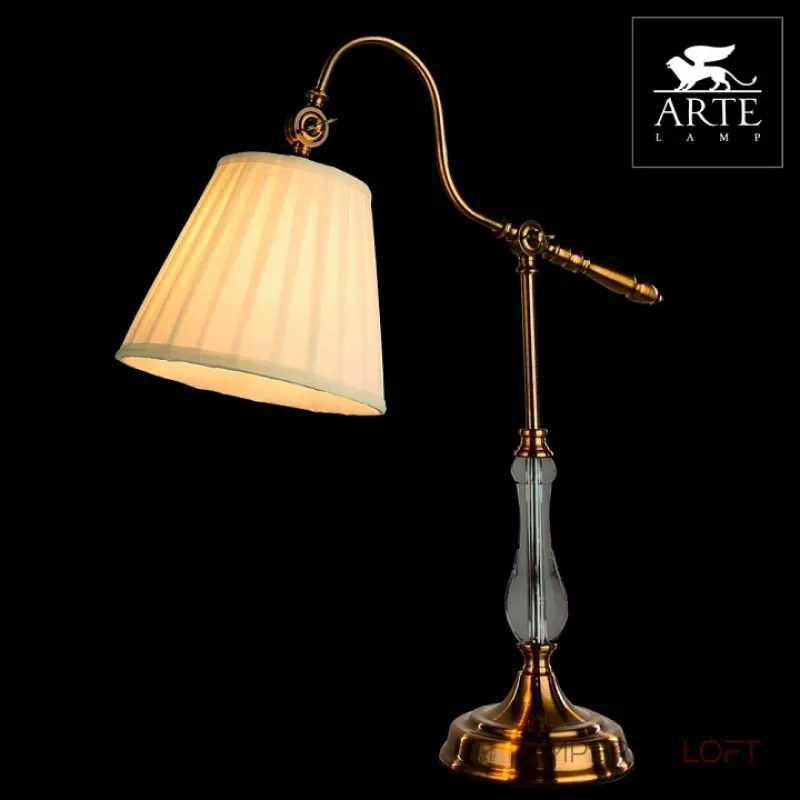 Настольная лампа декоративная Arte Lamp Seville A1509LT-1PB Цвет арматуры медь Цвет плафонов белый от ImperiumLoft Настольная лампа декоративная Arte Lamp Seville A1509LT-1PB Цвет арматуры медь Цвет плафонов белый от ImperiumLoft