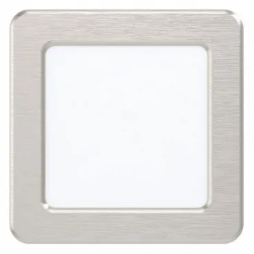 Встраиваемый светильник Eglo ПРОМО Fueva 5 99183 Цвет арматуры никель Цвет плафонов белый