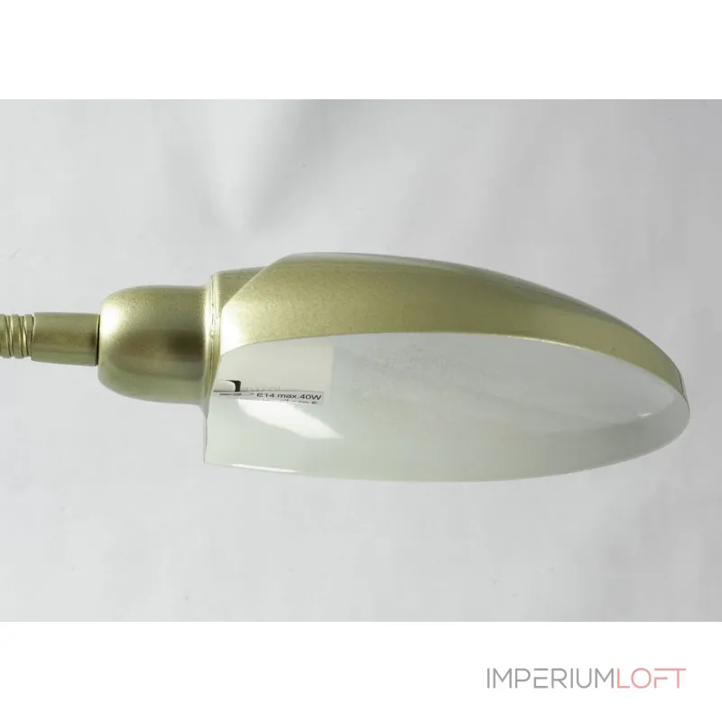 Настольная лампа офисная Lussole Roma LST-4274-01 Цвет арматуры серый Цвет плафонов серый от ImperiumLoft