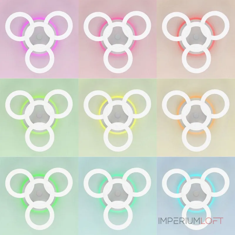 Потолочная люстра Citilux Паркер Смарт CL225A140E