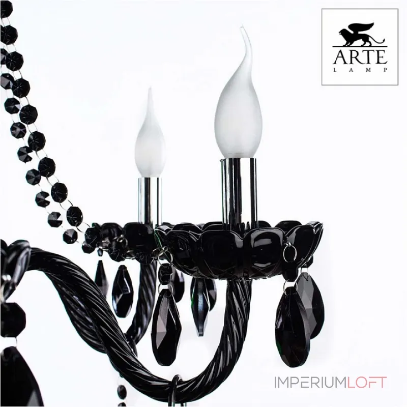 Подвесная люстра Arte Lamp Teatro A3964LM-6BK Подвесная люстра Arte Lamp Teatro A3964LM-6BK