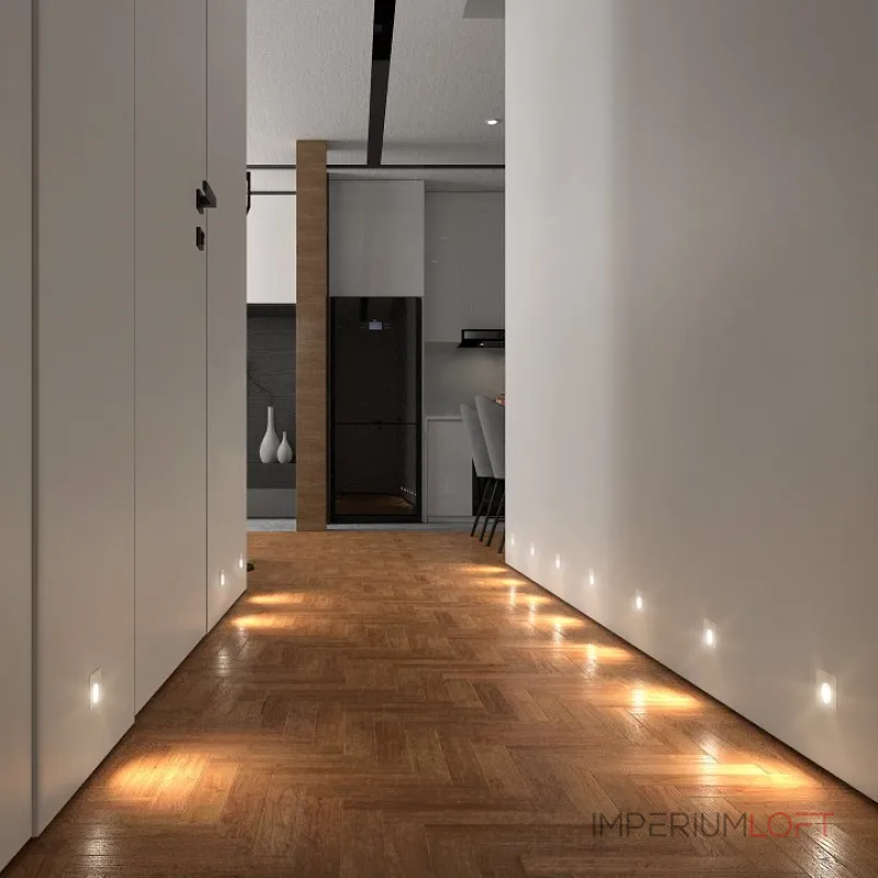 Встраиваемый в дорогу светильник Elektrostandard 1102 a049741 Цвет плафонов белый Цвет арматуры белый от ImperiumLoft