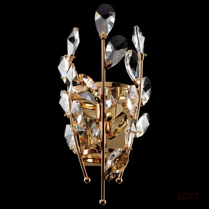 Бра Lightstar Isabelle 791612 Цвет арматуры золото Цвет плафонов прозрачный от ImperiumLoft