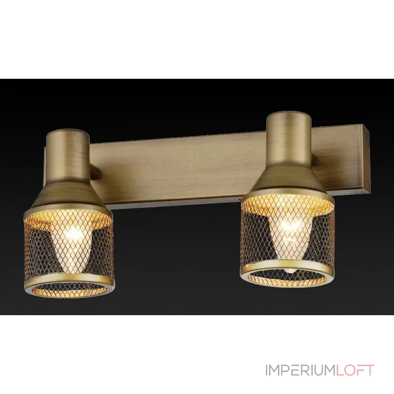 Спот TopLight Silvia TL3750Y-02AB Цвет арматуры бронза Цвет плафонов бронза от ImperiumLoft