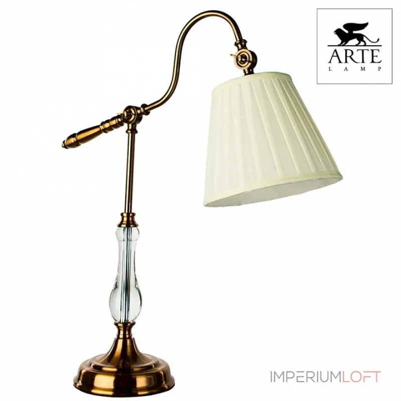 Настольная лампа декоративная Arte Lamp Seville A1509LT-1PB Цвет арматуры медь Цвет плафонов белый от ImperiumLoft Настольная лампа декоративная Arte Lamp Seville A1509LT-1PB Цвет арматуры медь Цвет плафонов белый от ImperiumLoft