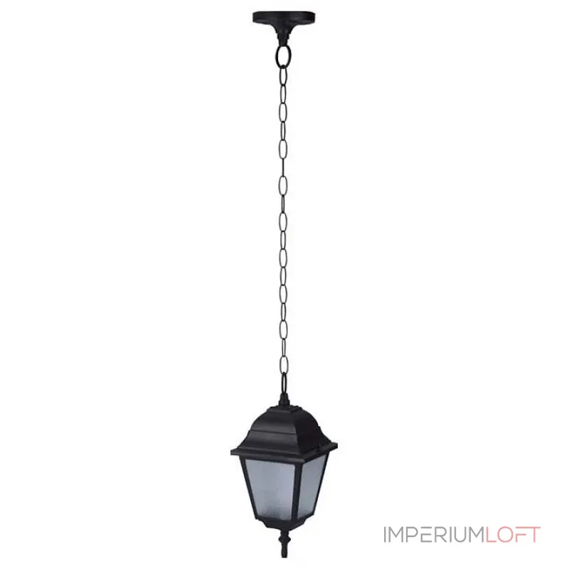 Подвесной светильник Arte Lamp Bremen A1015SO-1BK Цвет арматуры черный Цвет плафонов прозрачный от ImperiumLoft