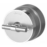 Выключатель двухклавишный с корпусом Werkel Vintage серебро, хром W5822054 от ImperiumLoft