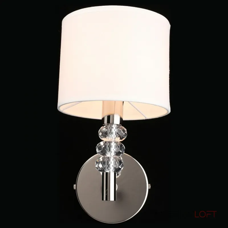 Бра Aployt Franula APL.724.01.01 Цвет арматуры никель Цвет плафонов белый от ImperiumLoft