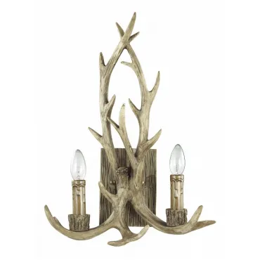 Бра Ideal Lux Chalet CHALET AP2 Цвет арматуры коричневый