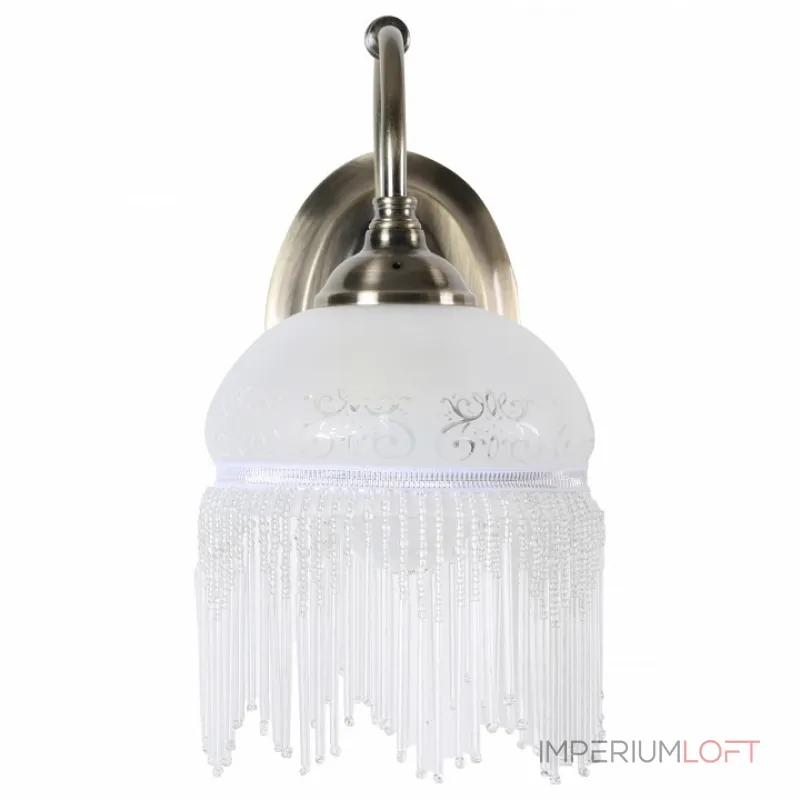 Бра Arte Lamp Victoriana A3191AP-1AB Цвет арматуры бронза Цвет плафонов белый от ImperiumLoft Бра Arte Lamp Victoriana A3191AP-1AB Цвет арматуры бронза Цвет плафонов белый от ImperiumLoft