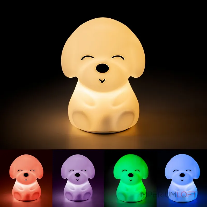 Настольная лампа-ночник Arte Lamp Tilly A7371LT-1WH Цвет арматуры белый от ImperiumLoft