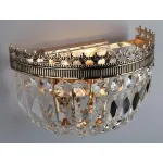 Накладной светильник Omnilux Syracuse OML-76607-02 Цвет арматуры золото Цвет плафонов прозрачный от ImperiumLoft