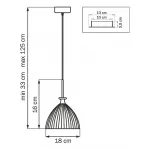 Подвесной светильник Lightstar Agola 810023 