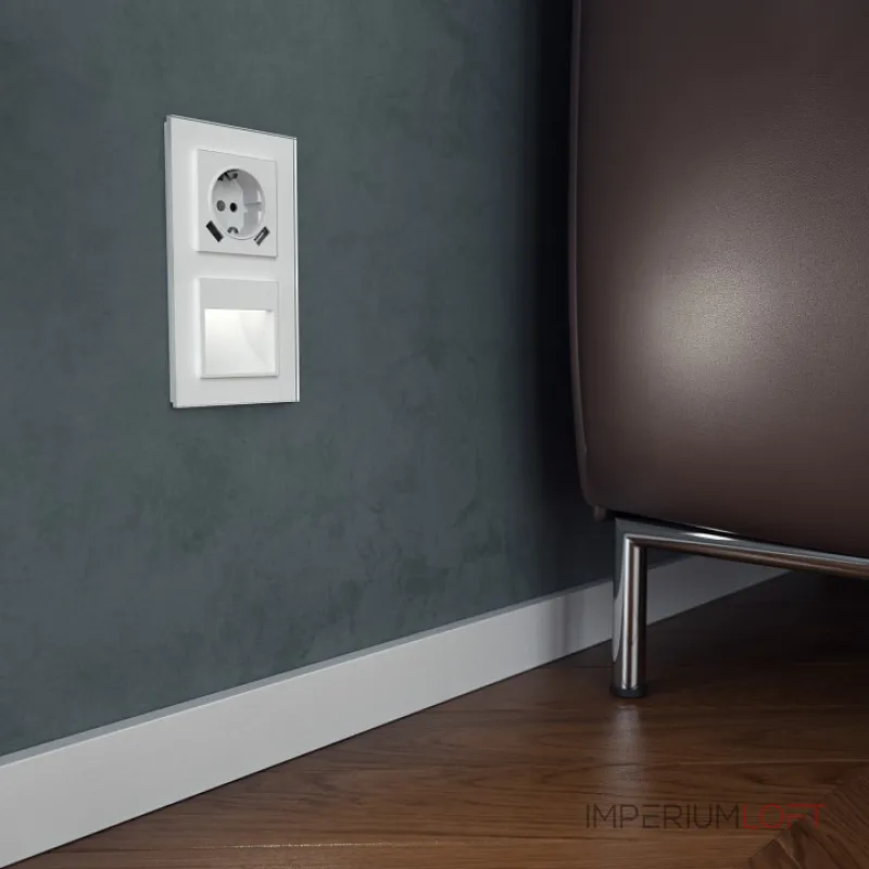 Встраиваемый светильник Werkel W115 3 W1154101 Цвет плафонов белый от ImperiumLoft