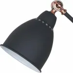Бра Arte Lamp Braccio A2054AP-1BK Цвет арматуры черный Цвет плафонов черный от ImperiumLoft