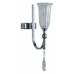 Бра Newport 4800 4801/A chrome Цвет арматуры золото Цвет плафонов белый от ImperiumLoft