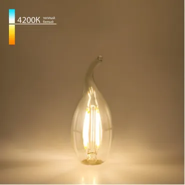 Лампа светодиодная Elektrostandard Свеча на ветру F E14 7Вт 4200K BLE1417