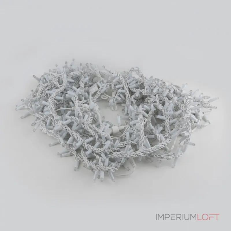 Занавес световой Eurosvet 200-101 теплый белый с эффектом мерцания от ImperiumLoft