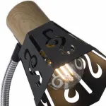 Настольная лампа офисная Rivoli Notabile T1 BK Б0038109 Цвет арматуры черный Цвет плафонов черный от ImperiumLoft