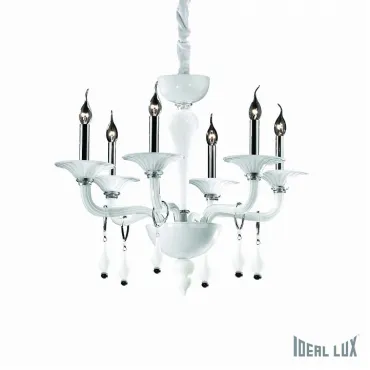 Подвесная люстра Ideal Lux Miramare MIRAMARE SP6 Подвесная люстра Ideal Lux Miramare MIRAMARE SP6