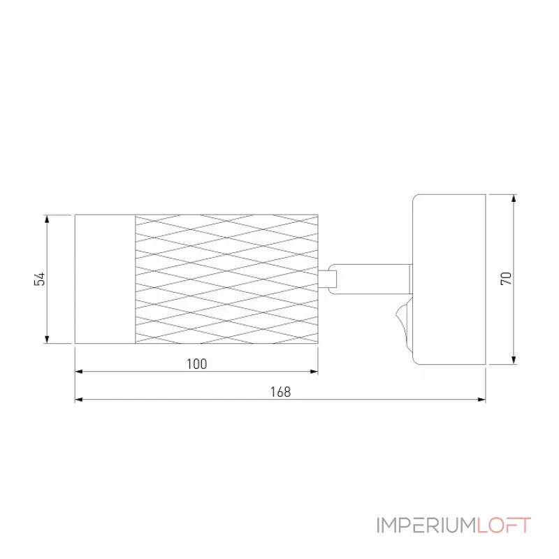 Бра Eurosvet Mizar 20088/1 белый/серебро Цвет плафонов серебро Цвет арматуры белый от ImperiumLoft