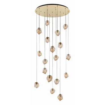 Подвесная люстра ST-Luce Portici SL1175.303.18 Цвет арматуры желтый Цвет плафонов желтый Подвесная люстра ST-Luce Portici SL1175.303.18 Цвет арматуры желтый Цвет плафонов желтый