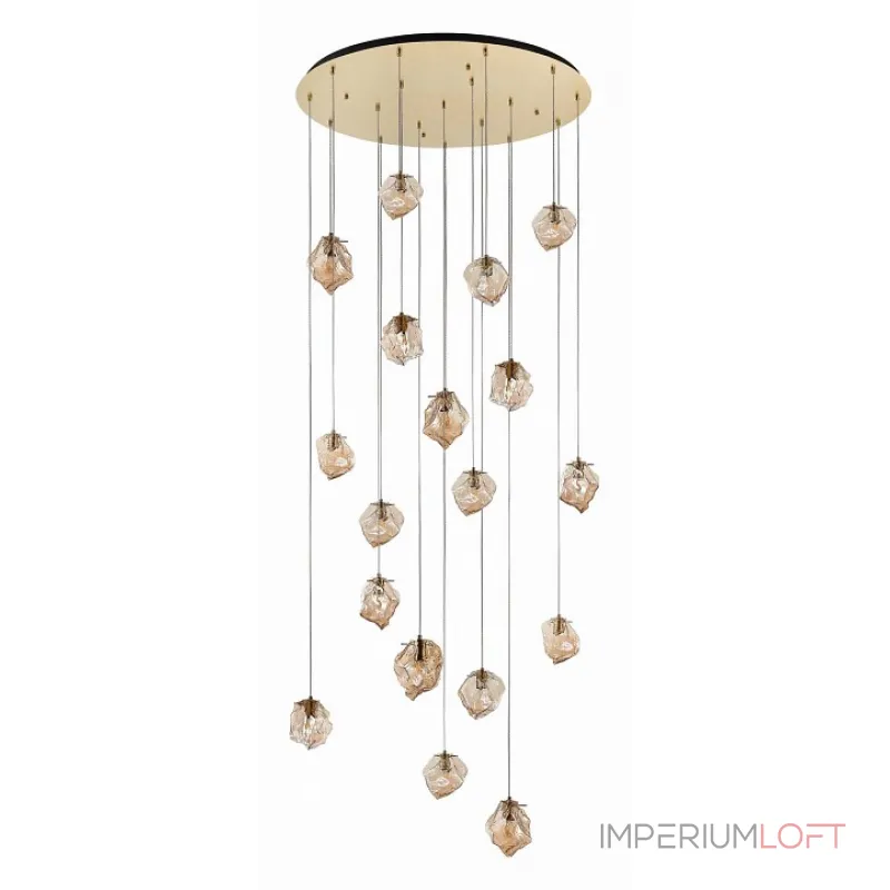 Подвесная люстра ST-Luce Portici SL1175.303.18 Цвет арматуры желтый Цвет плафонов желтый от ImperiumLoft Подвесная люстра ST-Luce Portici SL1175.303.18 Цвет арматуры желтый Цвет плафонов желтый от ImperiumLoft