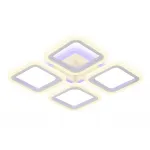 Подвесной светильник Ambrella Original 4 FA441 Цвет плафонов белый Цвет арматуры белый от ImperiumLoft