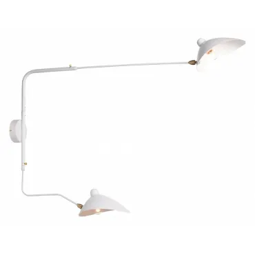 Бра ST-Luce Spruzzo SL305.501.02 Цвет плафонов белый Цвет арматуры белый Бра ST-Luce Spruzzo SL305.501.02 Цвет плафонов белый Цвет арматуры белый