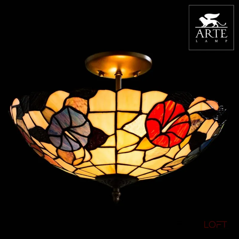 Потолочный светильник Arte Lamp Bouquet A3165PL-2BG Потолочный светильник Arte Lamp Bouquet A3165PL-2BG